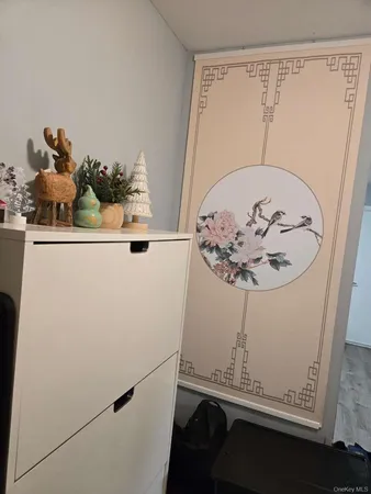 a close view of utility room