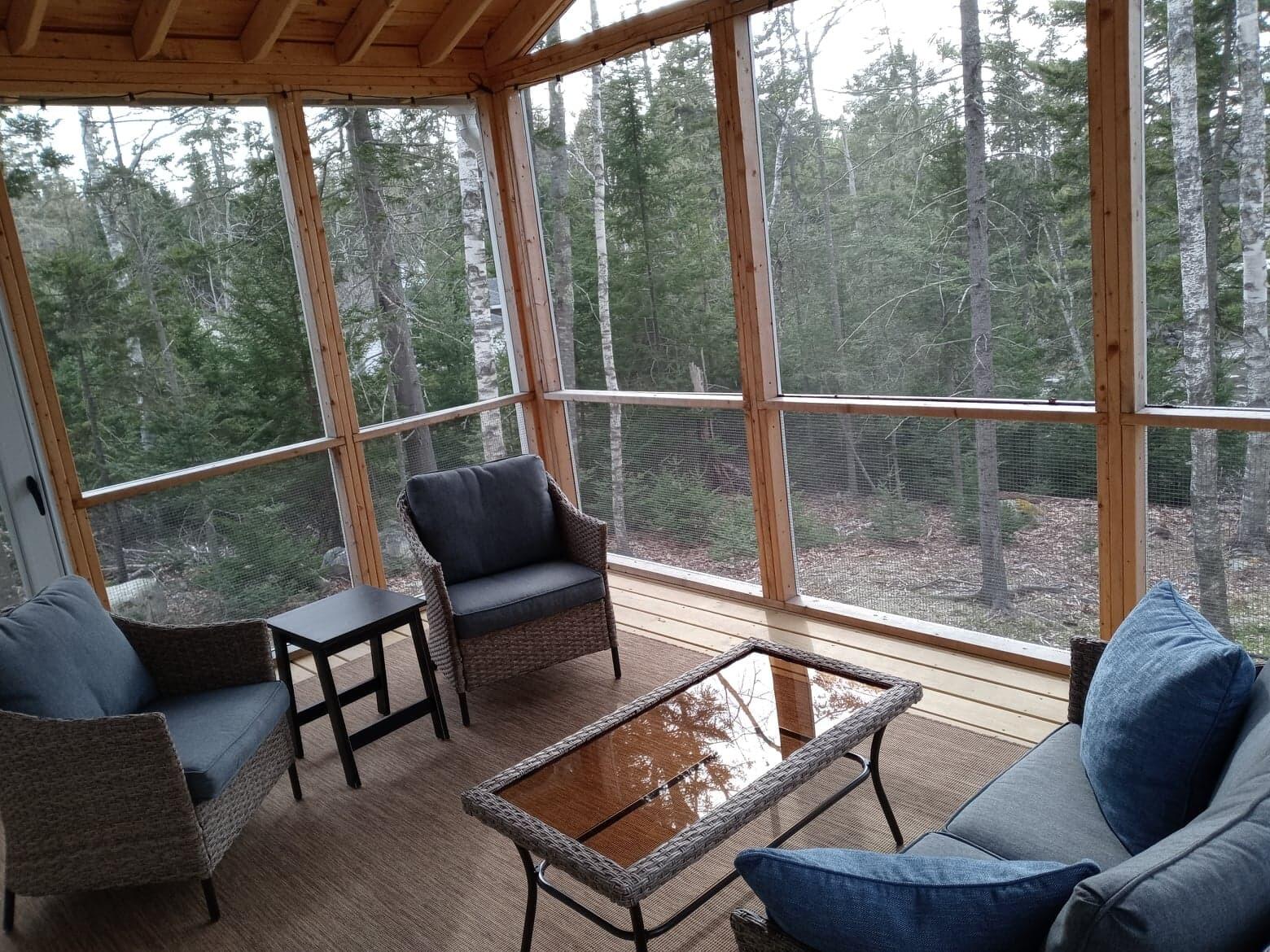 111 Frank's Flat Sedgwick, ME 04676 - Photo 30 of 58 Hillside Porch