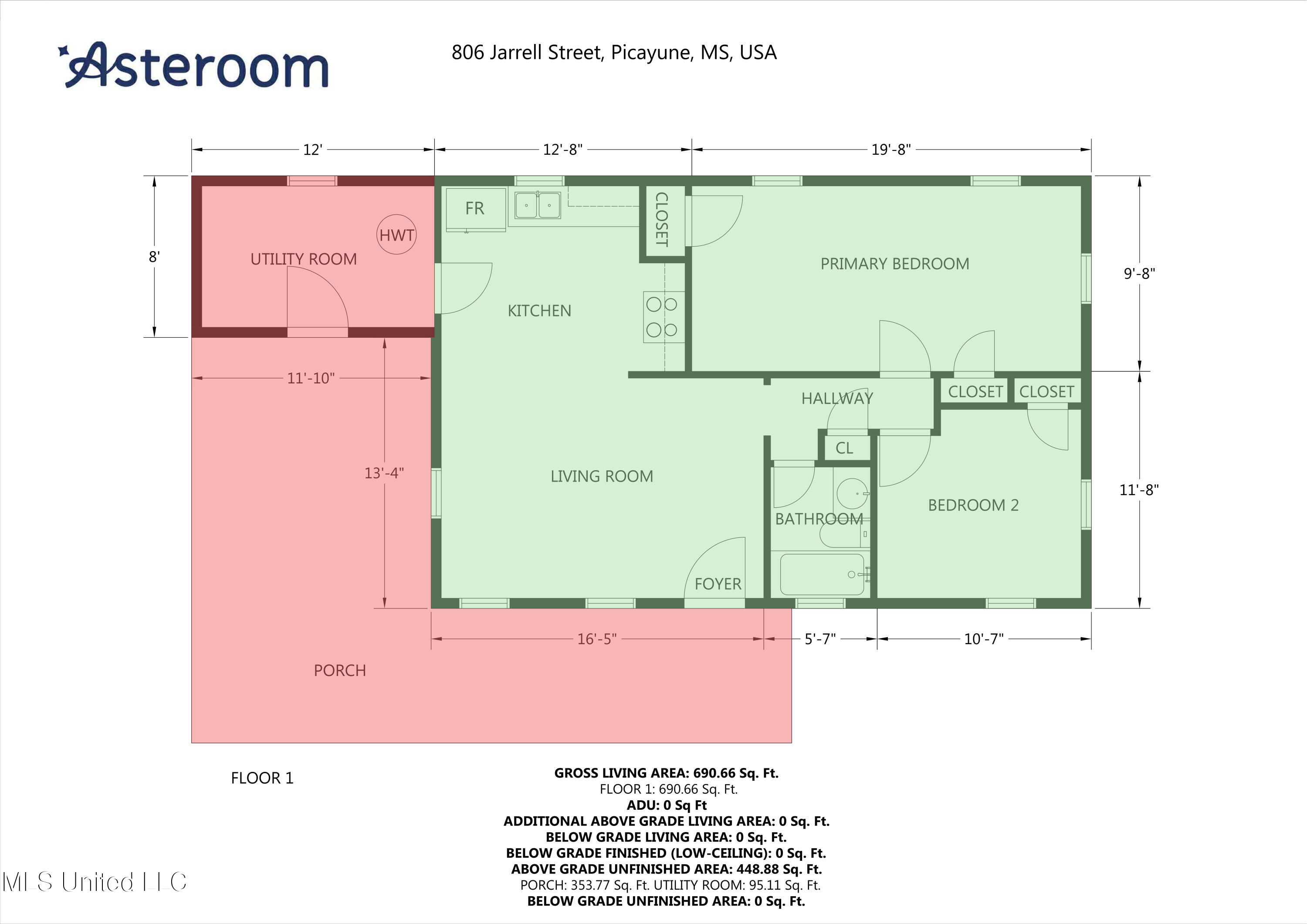 806 Jarrell Street Picayune, MS 39466 - Photo 15 of 15 806_Jarrell_Street,_Picayune,_MS,_USA
