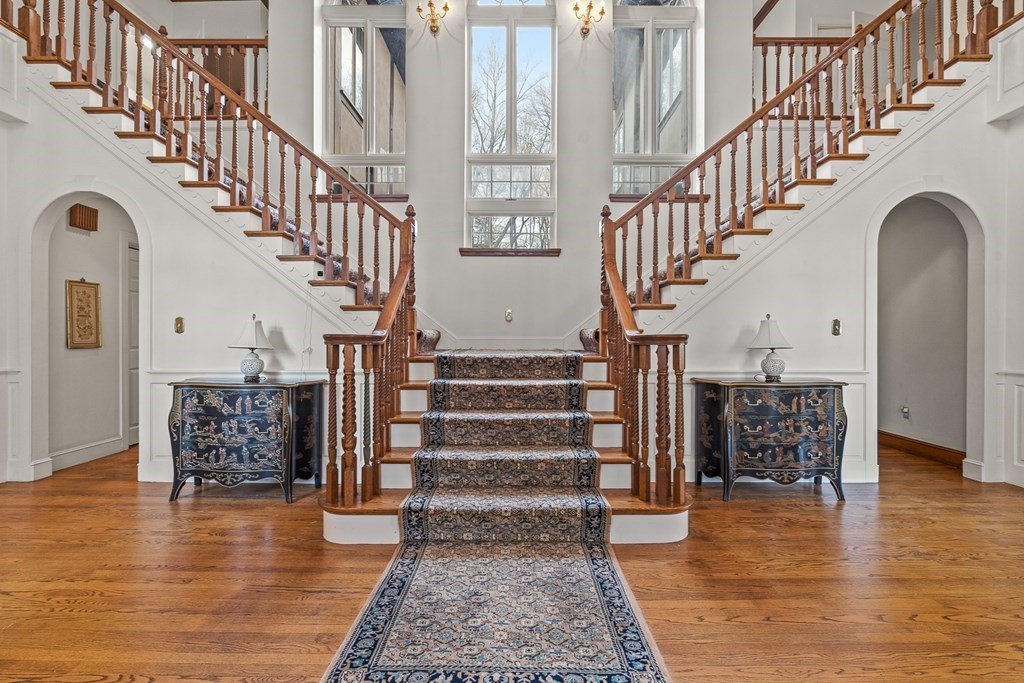 3 Myopia Road Winchester, MA 01890 - Photo 4 of 39 a view of entryway and hall with wooden floor