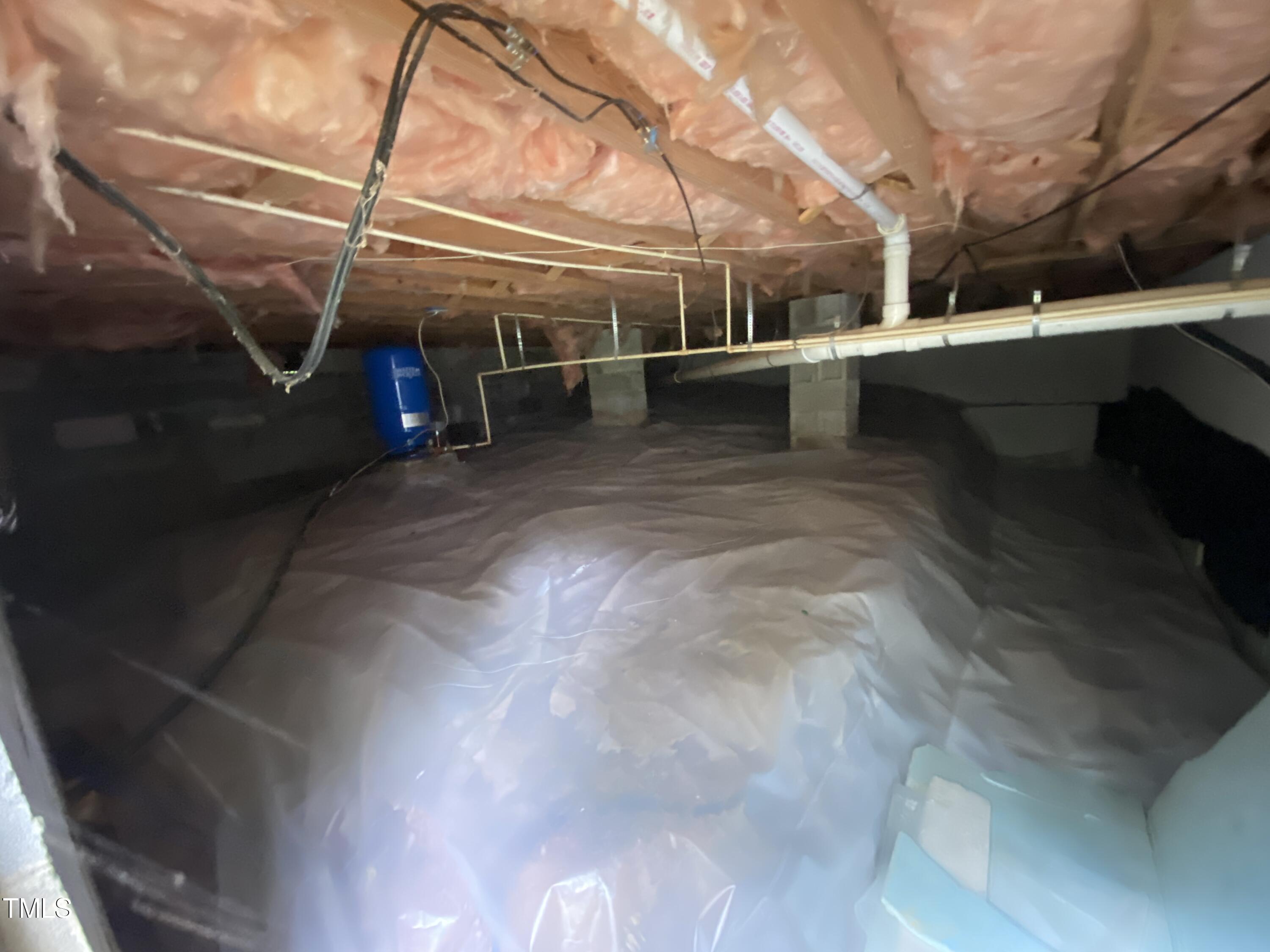 360 Winchester Road Rougemont, NC 27572 - Photo 18 of 21 Crawl space, very nice and clean with new moisture barrier
