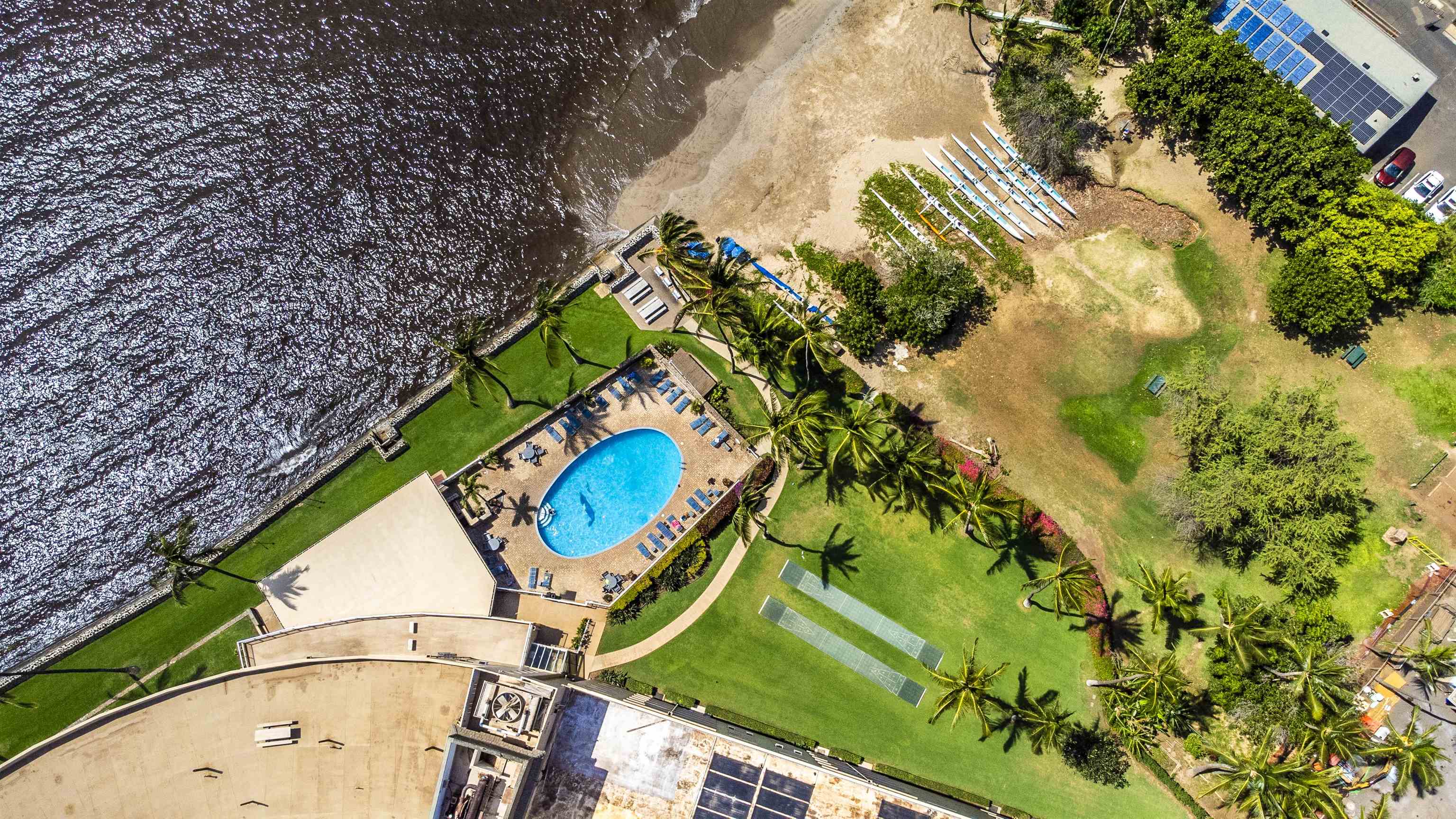 760 South Kihei Road, Unit 202 Kihei, HI 96753 - Photo 27 of 31 a view of swimming pool with a garden