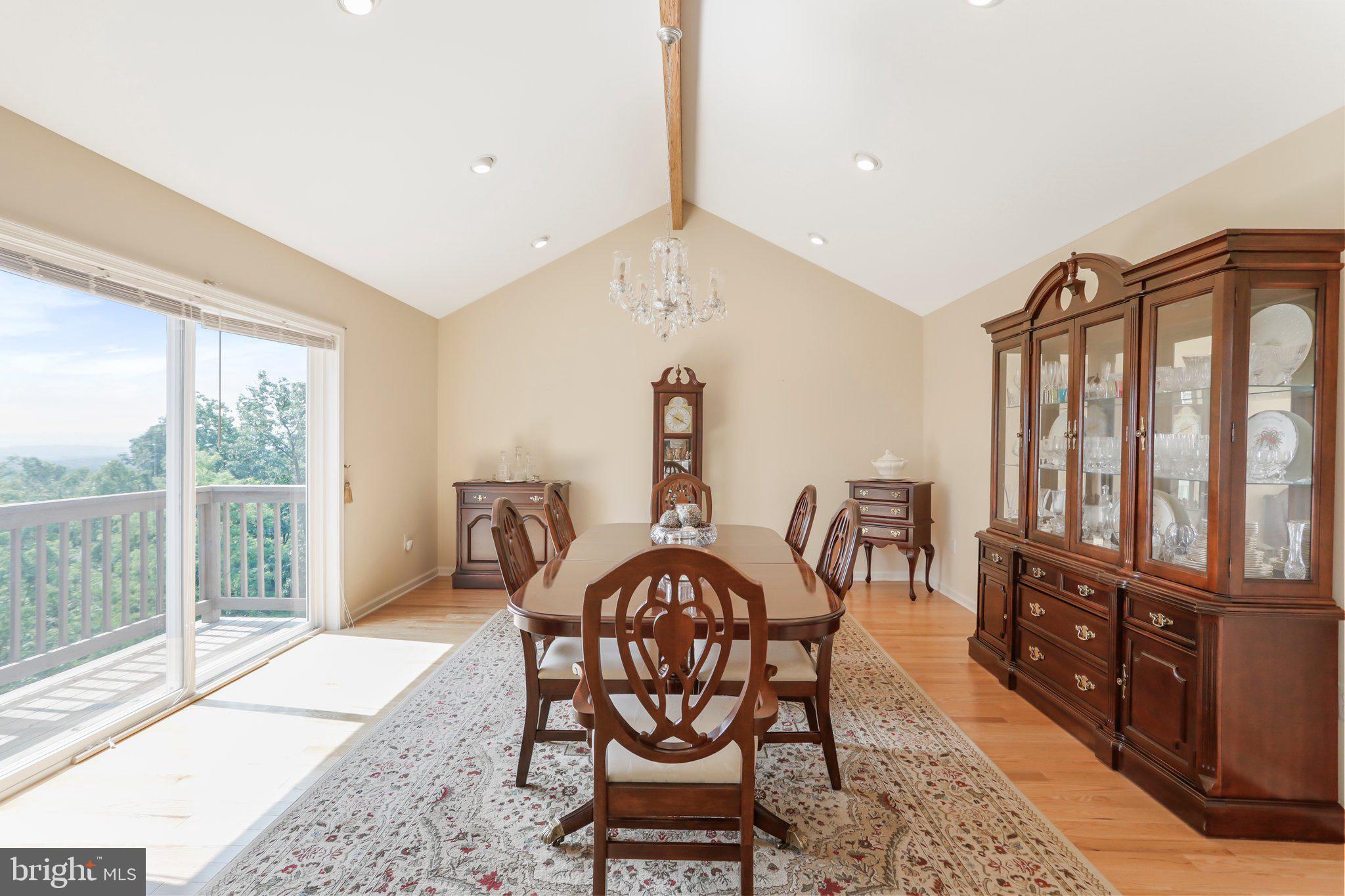 342 Moundbuilder Loop Hedgesville, WV 25427 - Photo 14 of 81 Elegant Dining Room with Balcony Access!