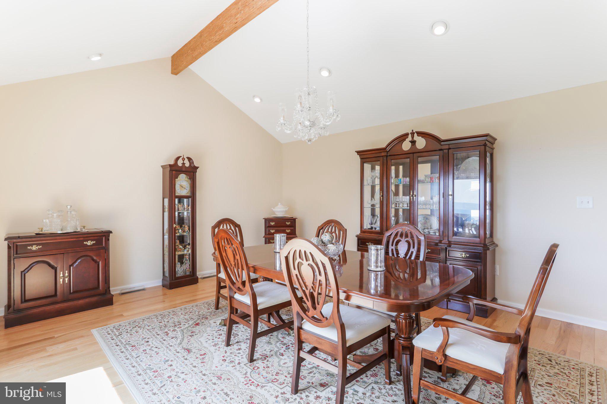 342 Moundbuilder Loop Hedgesville, WV 25427 - Photo 15 of 81 Vaulted Ceilings and Exposed Wood Beam