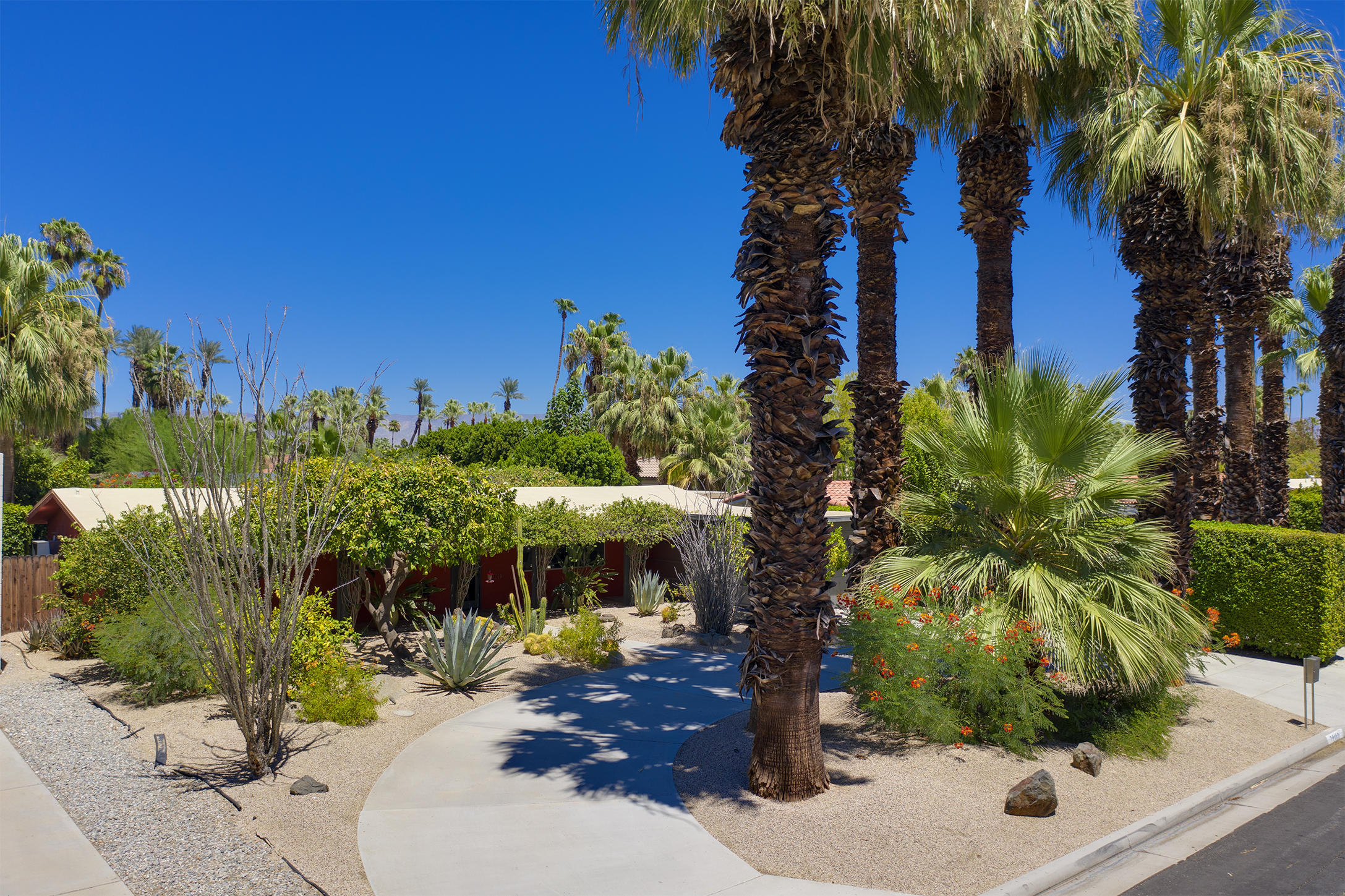 70110 Chappel Road Rancho Mirage, CA 92270 - Photo 18 of 26 a view of a backyard