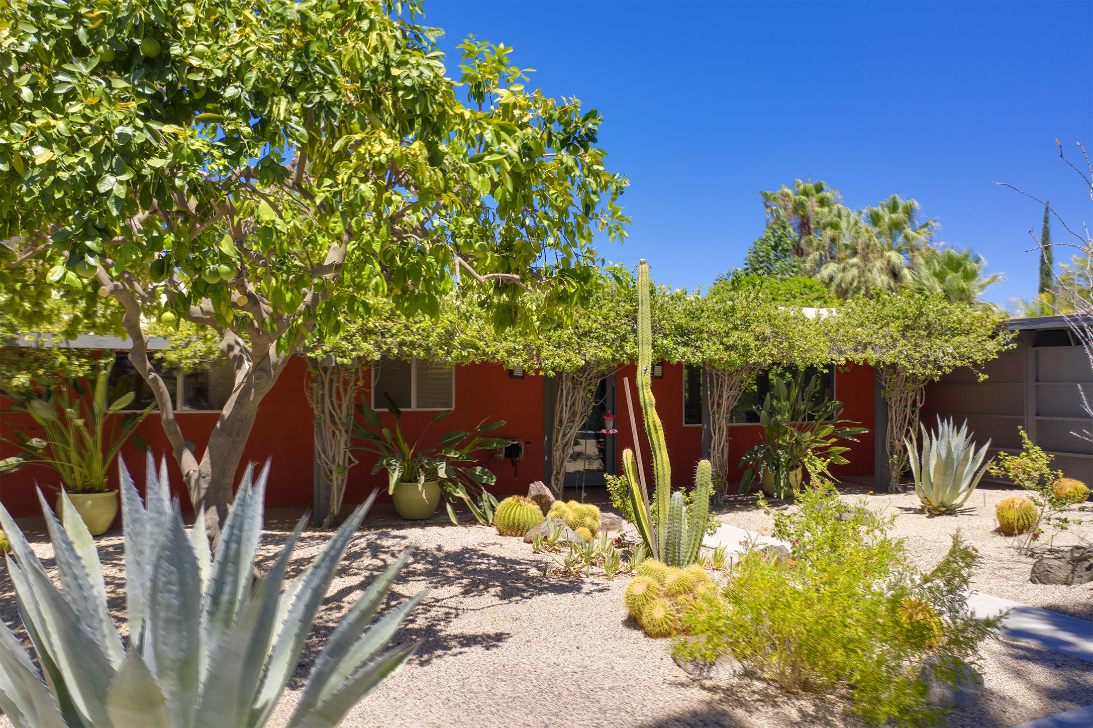 70110 Chappel Road Rancho Mirage, CA 92270 - Photo 19 of 26 a view of a backyard of the house