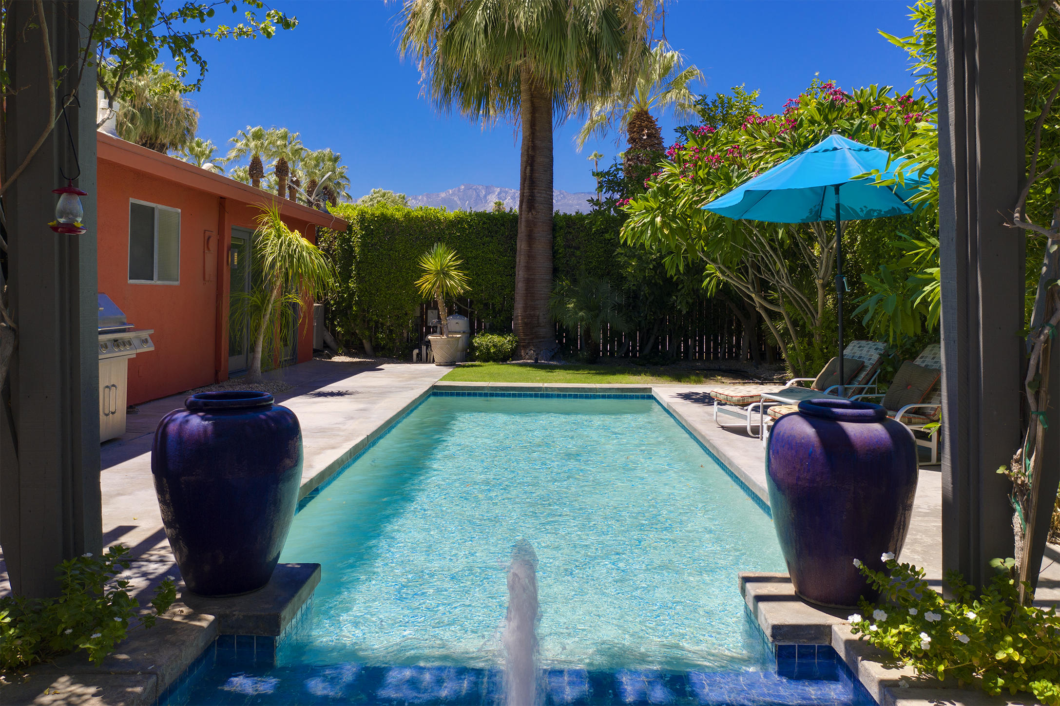 70110 Chappel Road Rancho Mirage, CA 92270 - Photo 23 of 26 a view of a backyard with furniture and tub