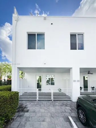 a view of a entryway of the house