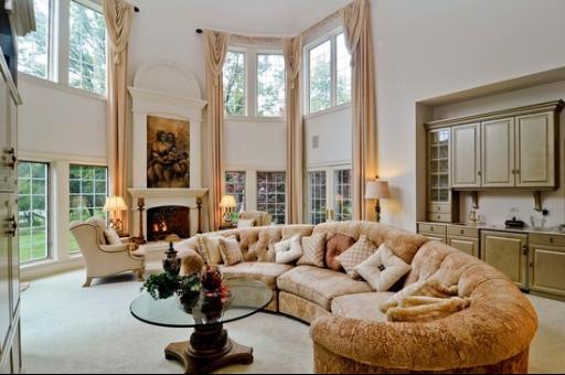 13 Riderwood Road North Barrington, IL 60010 - Photo 6 of 16 a living room with furniture or fireplace and a large window