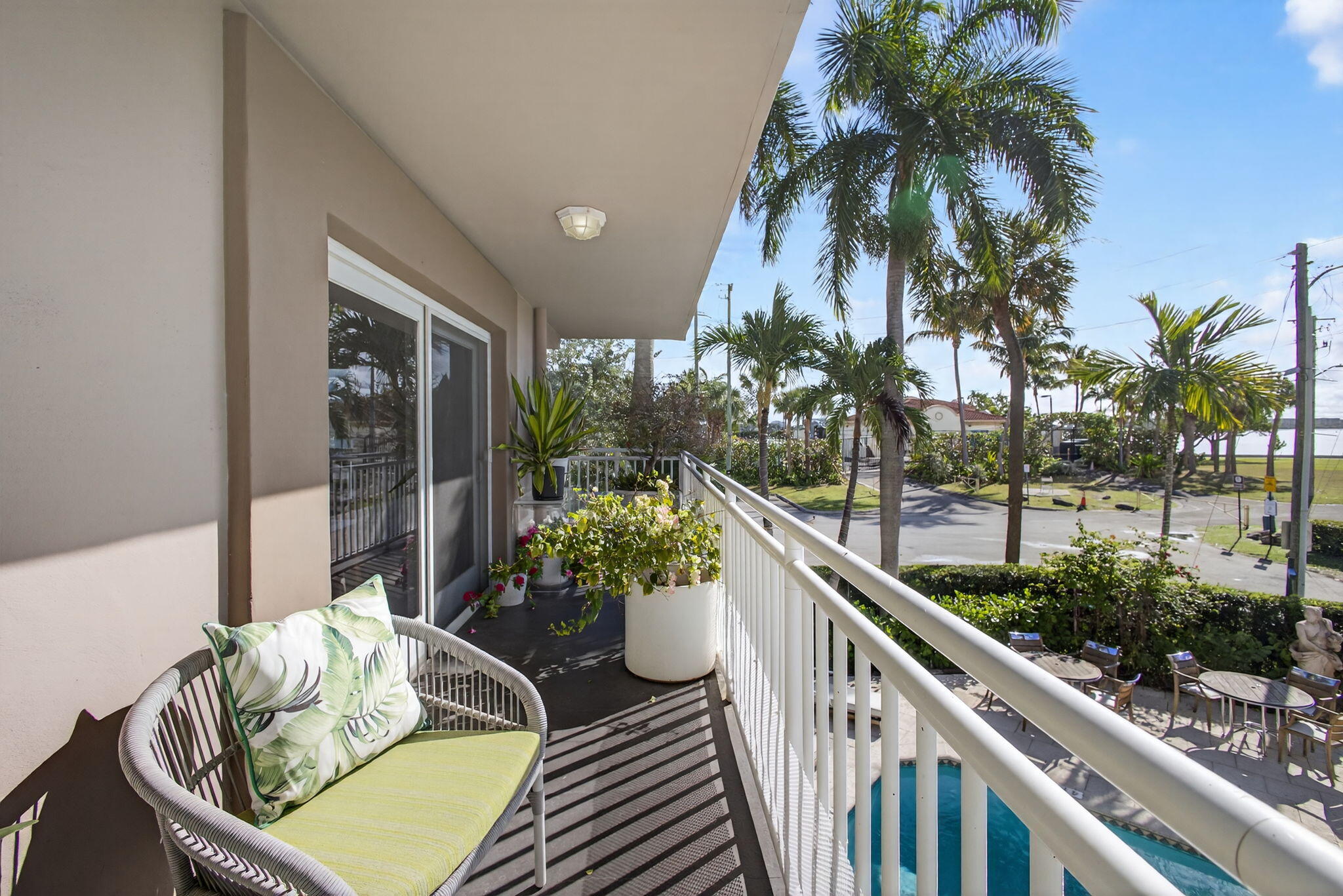 129 South Golfview Road, Unit 6 Lake Worth Beach, FL 33460 - Photo 26 of 51 a view of balcony and patio