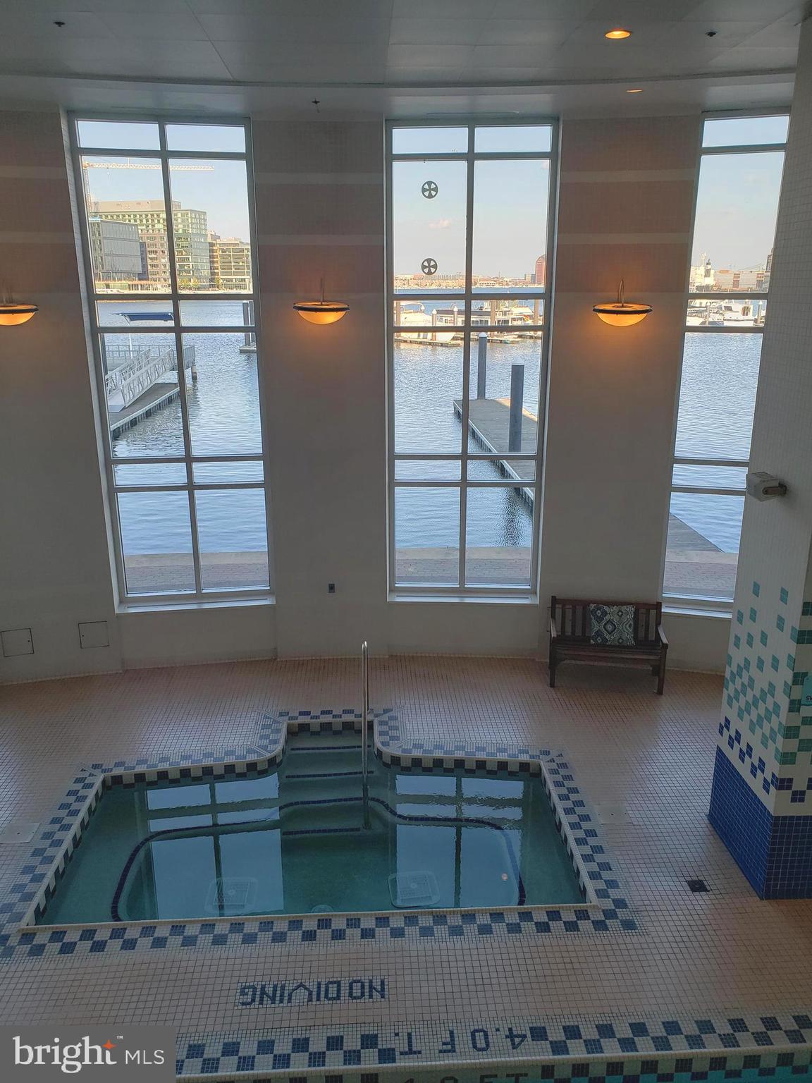 100 Harborview Drive, Unit 2103 Baltimore, MD 21230 - Photo 36 of 40 View of hot tub and dock slips