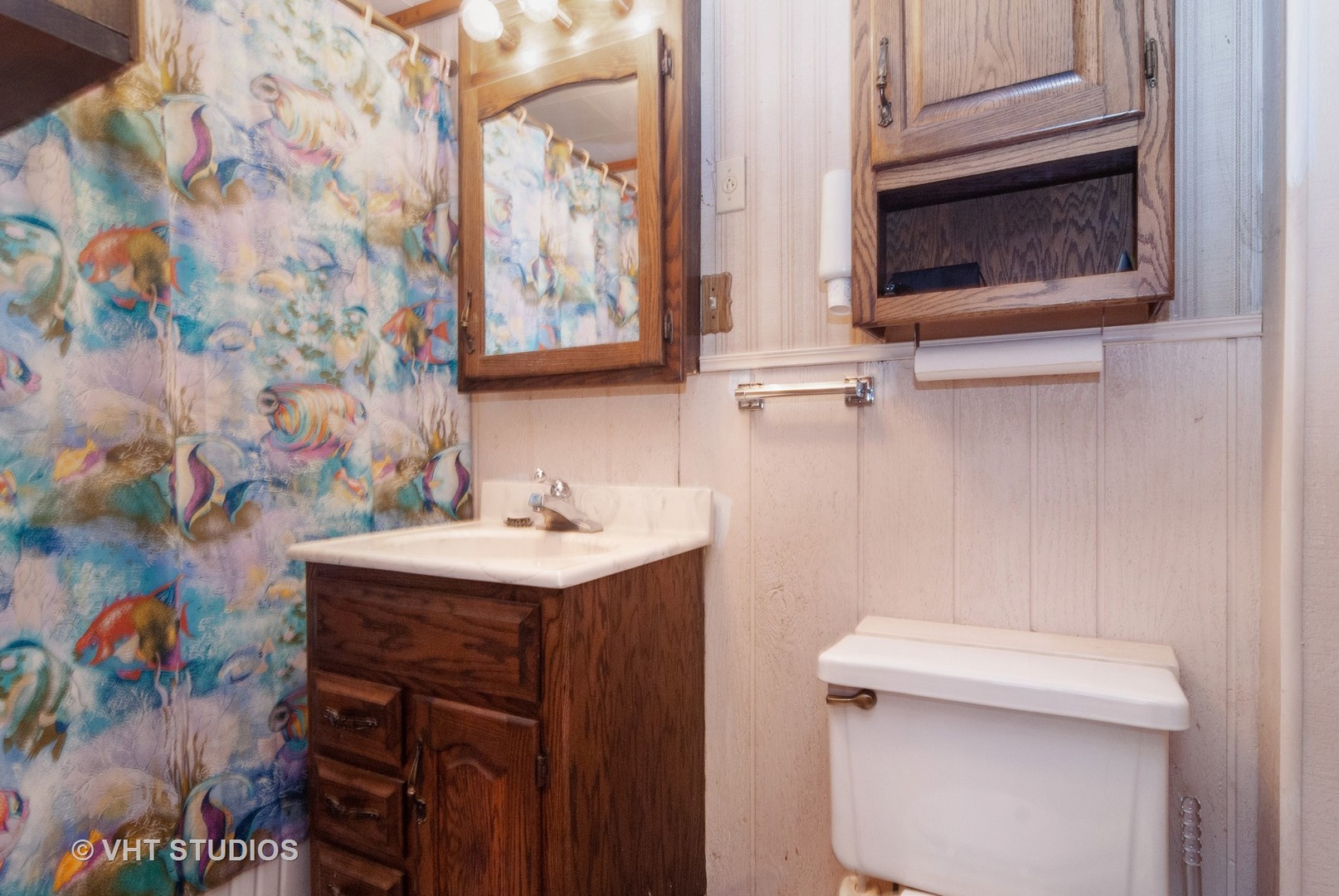 4740 Mill Road Oswego, IL 60543 - Photo 7 of 13 a bathroom with a sink and mirror
