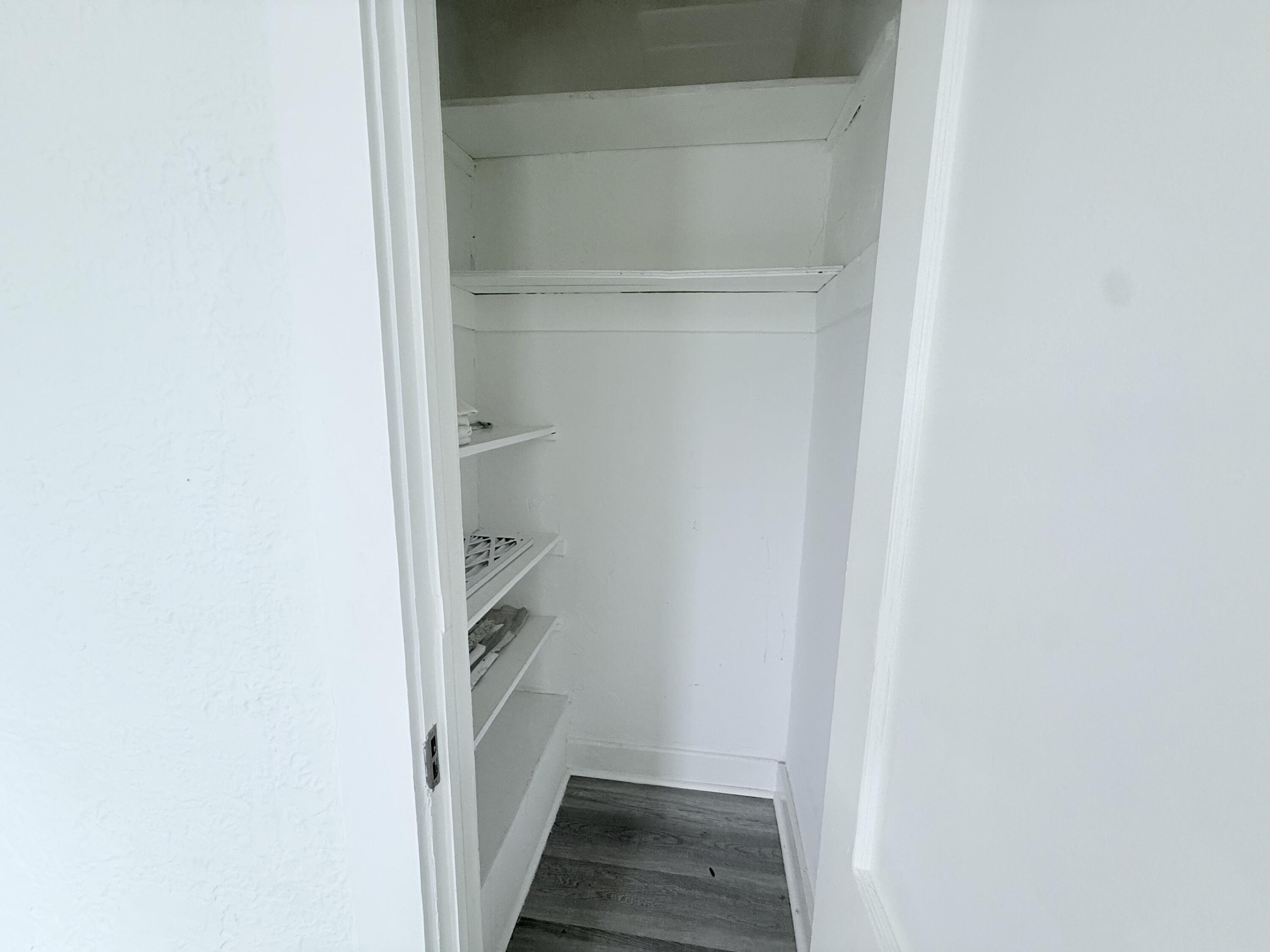 411 Nathan Hale Road, Unit 2 West Palm Beach, FL 33405 - Photo 11 of 11 Closet- Living space