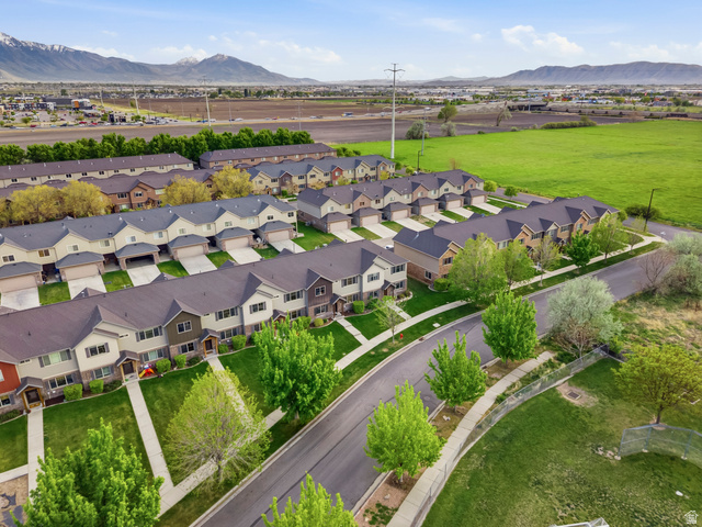 1165 West 100 South Springville, UT 84663 - Photo 2 of 28 Aerial perspective of suburban area with mountains