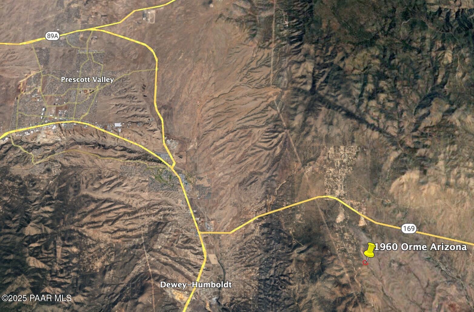 1960 South Orme Road Dewey, AZ 86327 - Photo 10 of 13 a view of a tree with a tree in the background