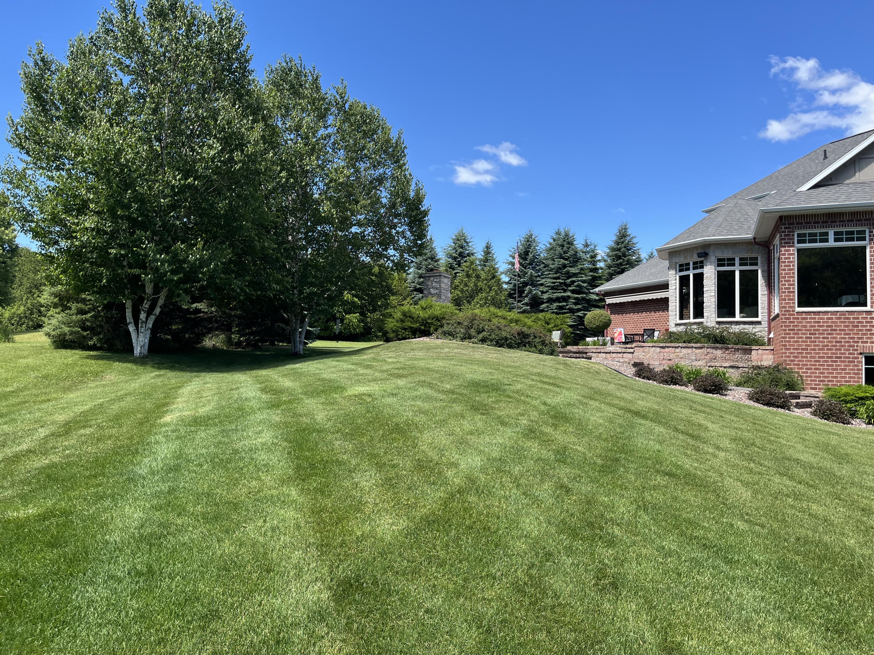 11105 Meadow Ridge Road Whitelaw, WI 54247 - Photo 124 of 126 Back View of Yard