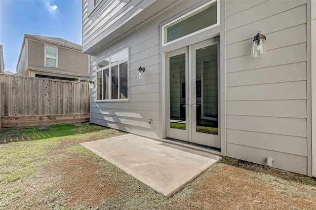 a view of a house with a street