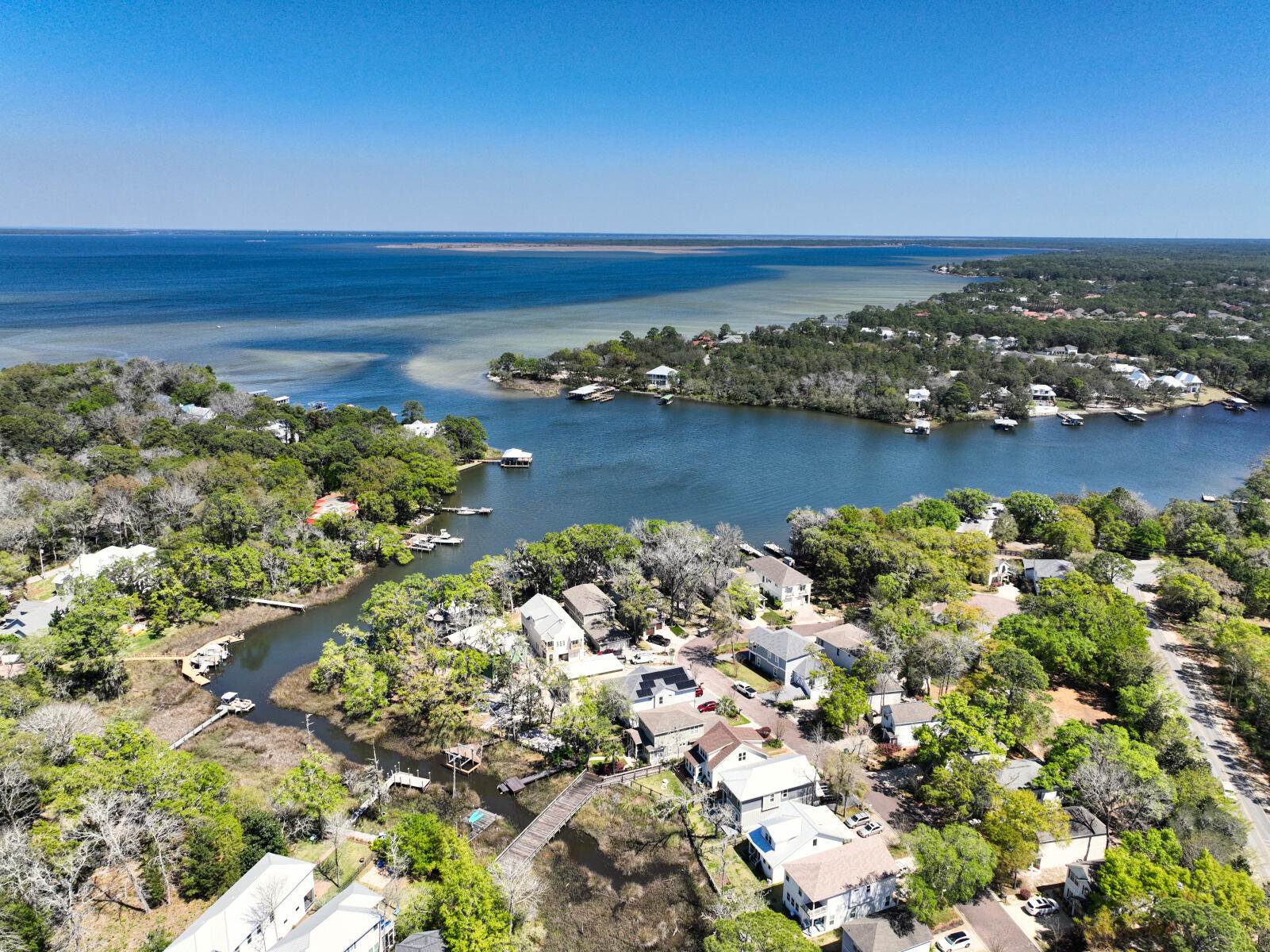 79 Beacon Point Drive Santa Rosa Beach, FL 32459 - Photo 5 of 37 a view of a ocean with boats