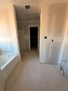 a view of an empty room with window