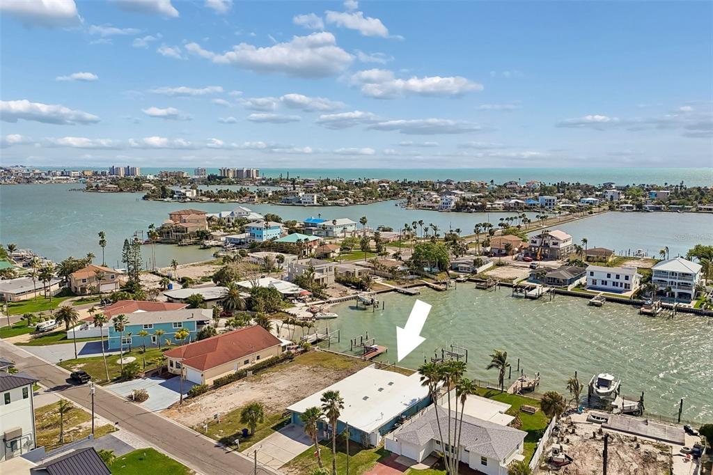 16108 5th Street East Redington Beach, FL 33708 - Photo 38 of 46 an aerial view of a city with lake view