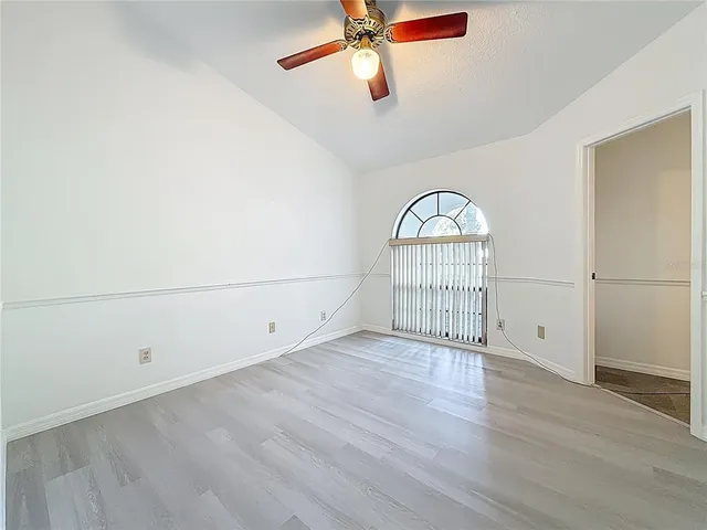 a view of a small space