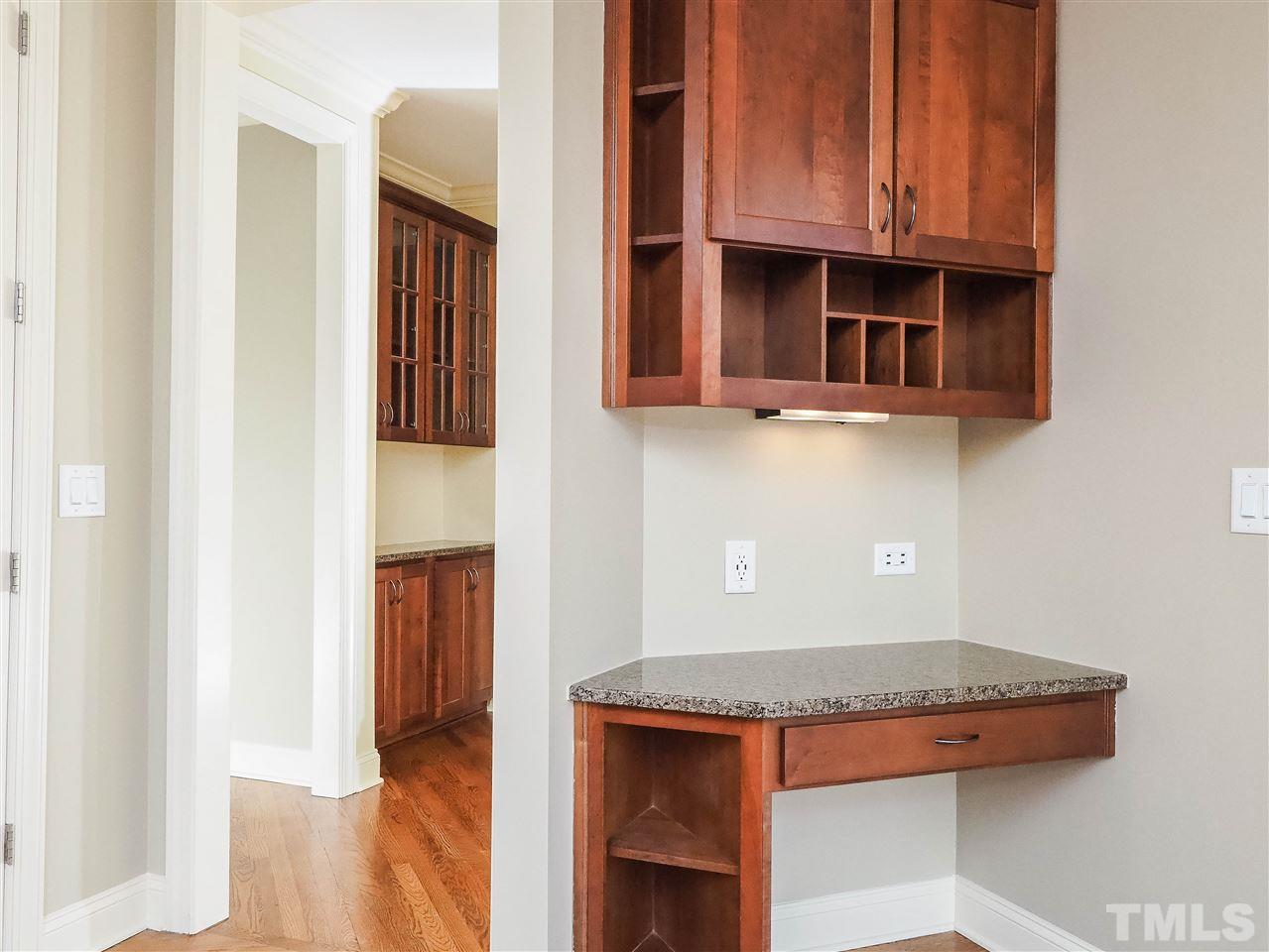 11830 Lowery Ridge Drive Raleigh, NC 27614 - Photo 7 of 30 Kitchen desk/mail station keeps you organized.