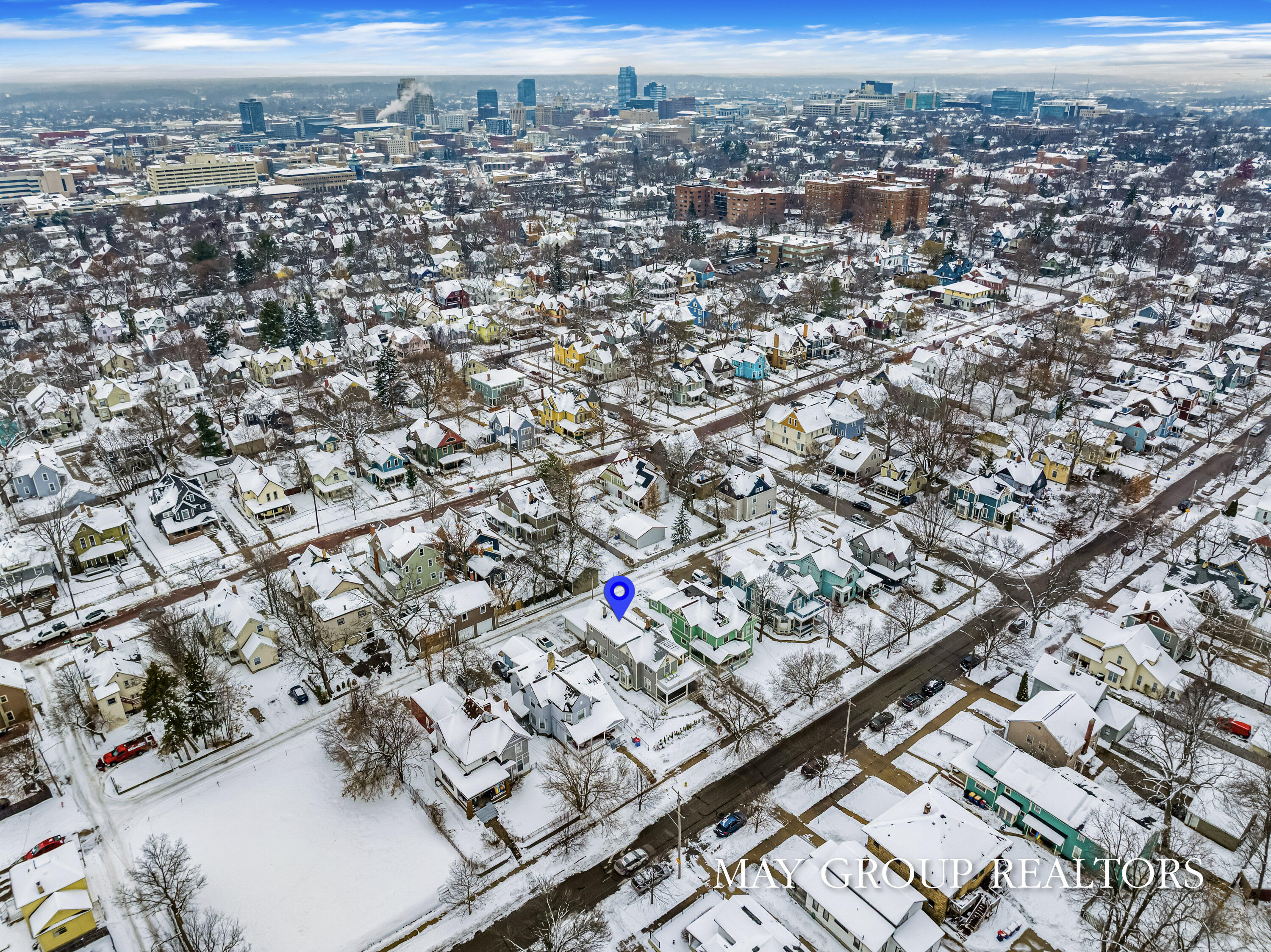 321 Henry Avenue Southeast Grand Rapids, MI 49503 - Photo 64 of 68 Aerial View
