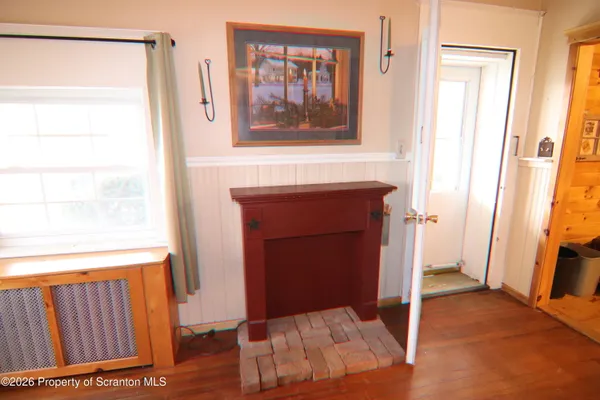 a view of a front door of a house