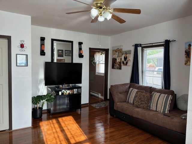 815 North 2nd Street Rochelle, IL 61068 - Photo 16 of 52 a living room with furniture and a flat screen tv