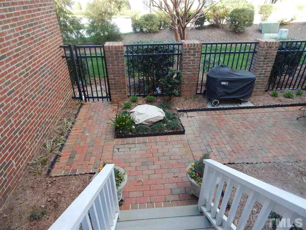 3506 Proprietor Way Raleigh, NC 27612 - Photo 17 of 19 a roof deck view with a garden