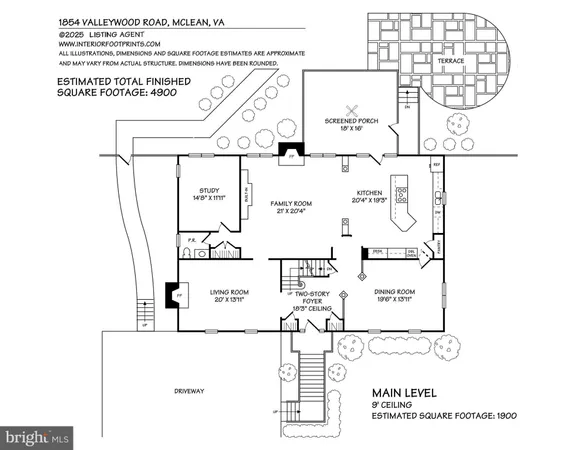 $7,500 | 1854 Valley Wood Road, McLean, VA 22101