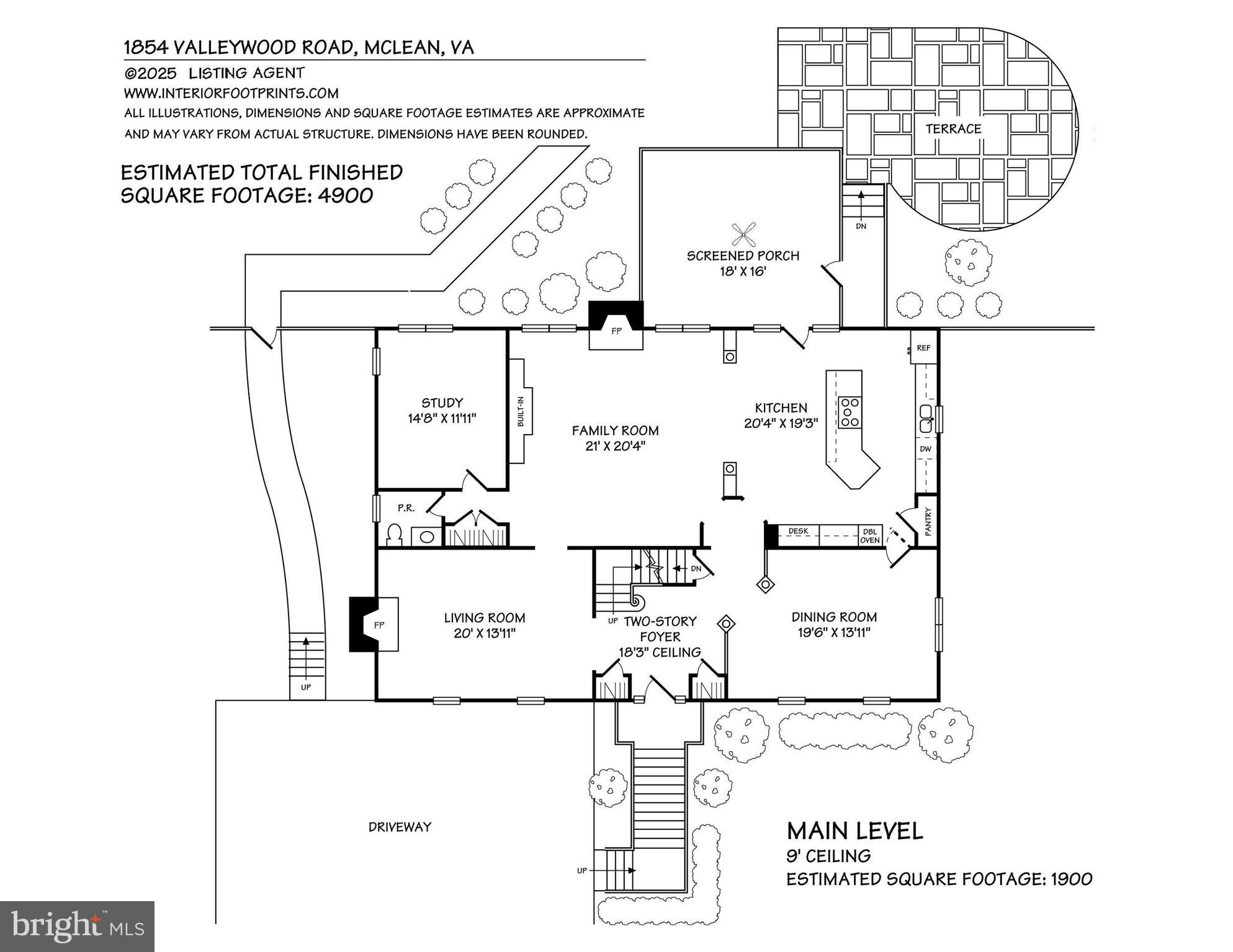 1854 Valley Wood Road McLean, VA 22101 - Photo 2 of 70 MAIN LEVEL