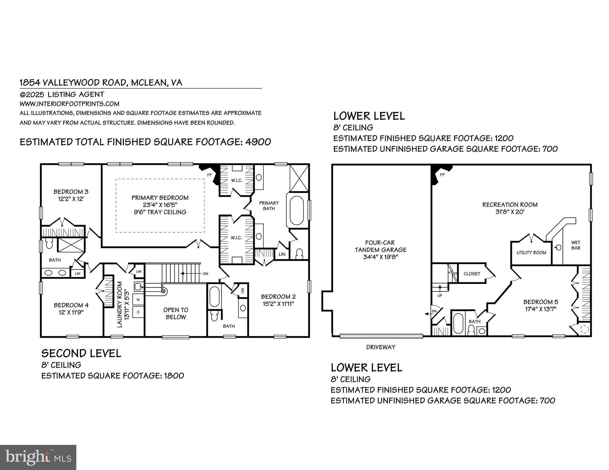 1854 Valley Wood Road McLean, VA 22101 - Photo 3 of 70 UPPER LEVEL