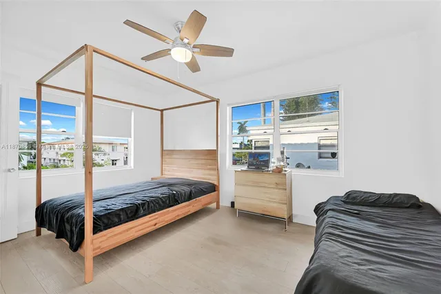 a view of multiple houses