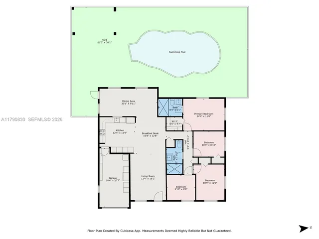 $624,700 | 181 Southwest 76th Terrace, Margate, FL 33068