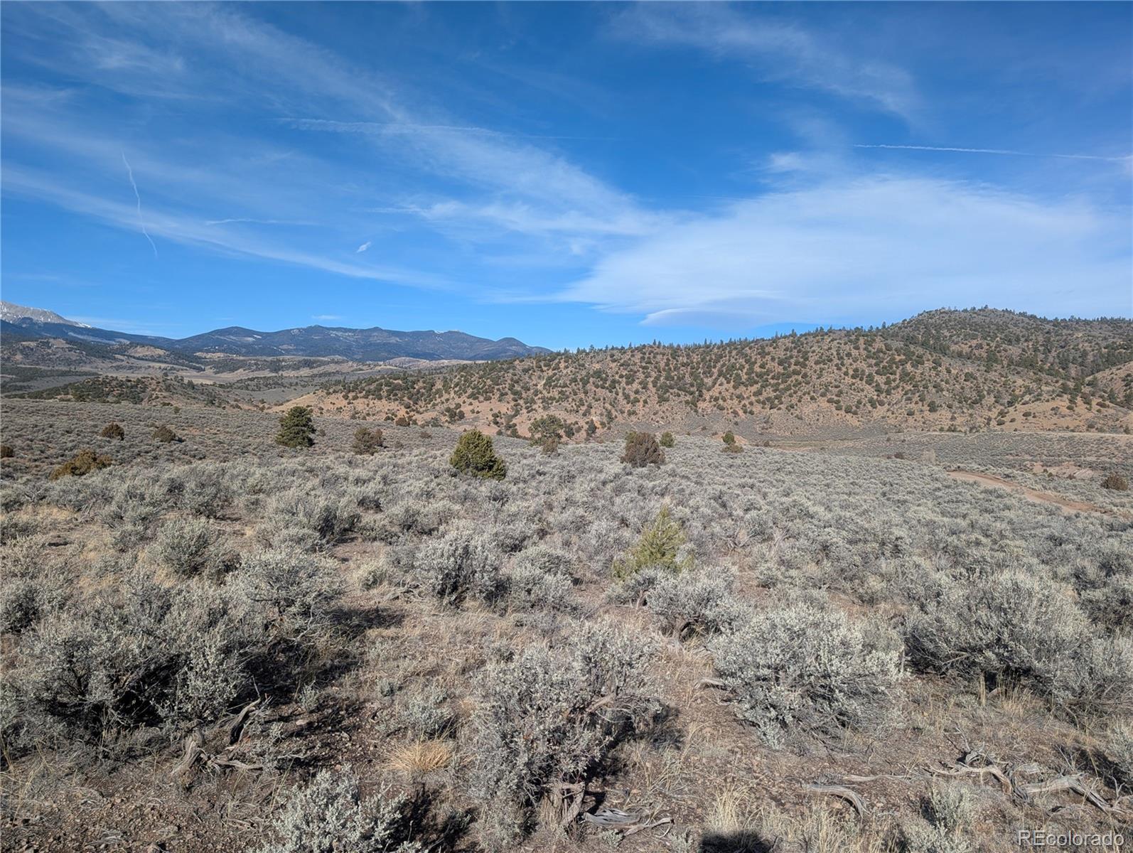 Lot 4822 Spencer Road Fort Garland, CO 81133 - Photo 2 of 14 a view of a field with trees in the background