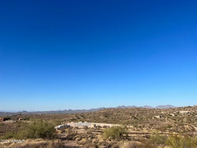 a view of city and mountain