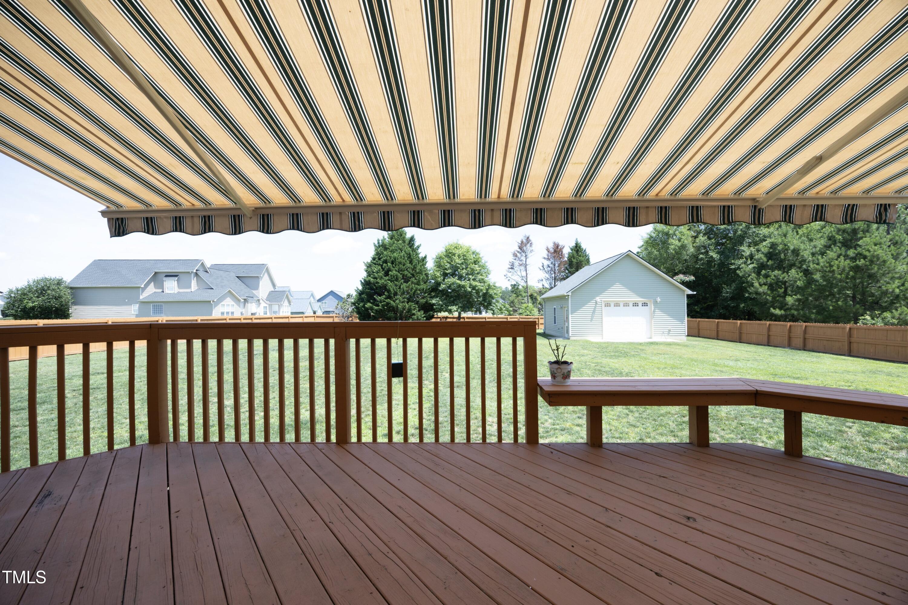 25 Ruth Circle Fuquay-Varina, NC 27526 - Photo 31 of 43 32DeckAwning