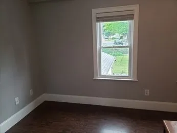 a small space with a window