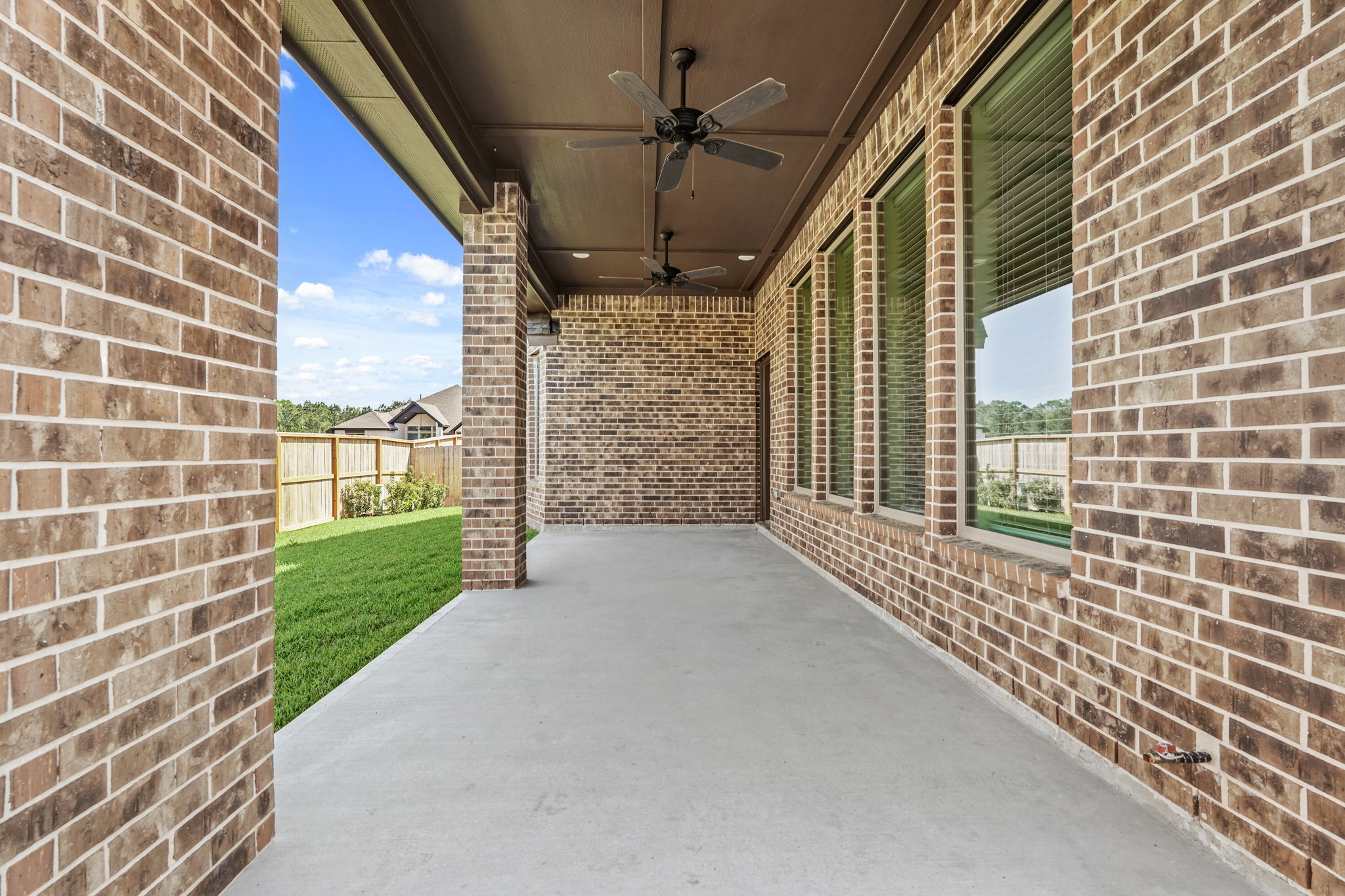 1420 Florecer Lane Magnolia, TX 77354 - Photo 21 of 22 a view of a pathway both side of building
