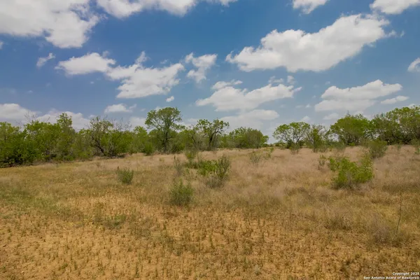 a view of lake with green space