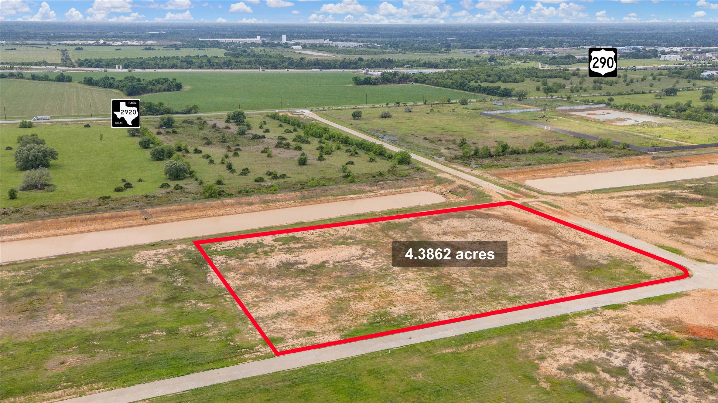 4.3862 Binford Rd/business Park Road Waller, TX 77484 - Photo 1 of 6 a view of a field with an ocean view