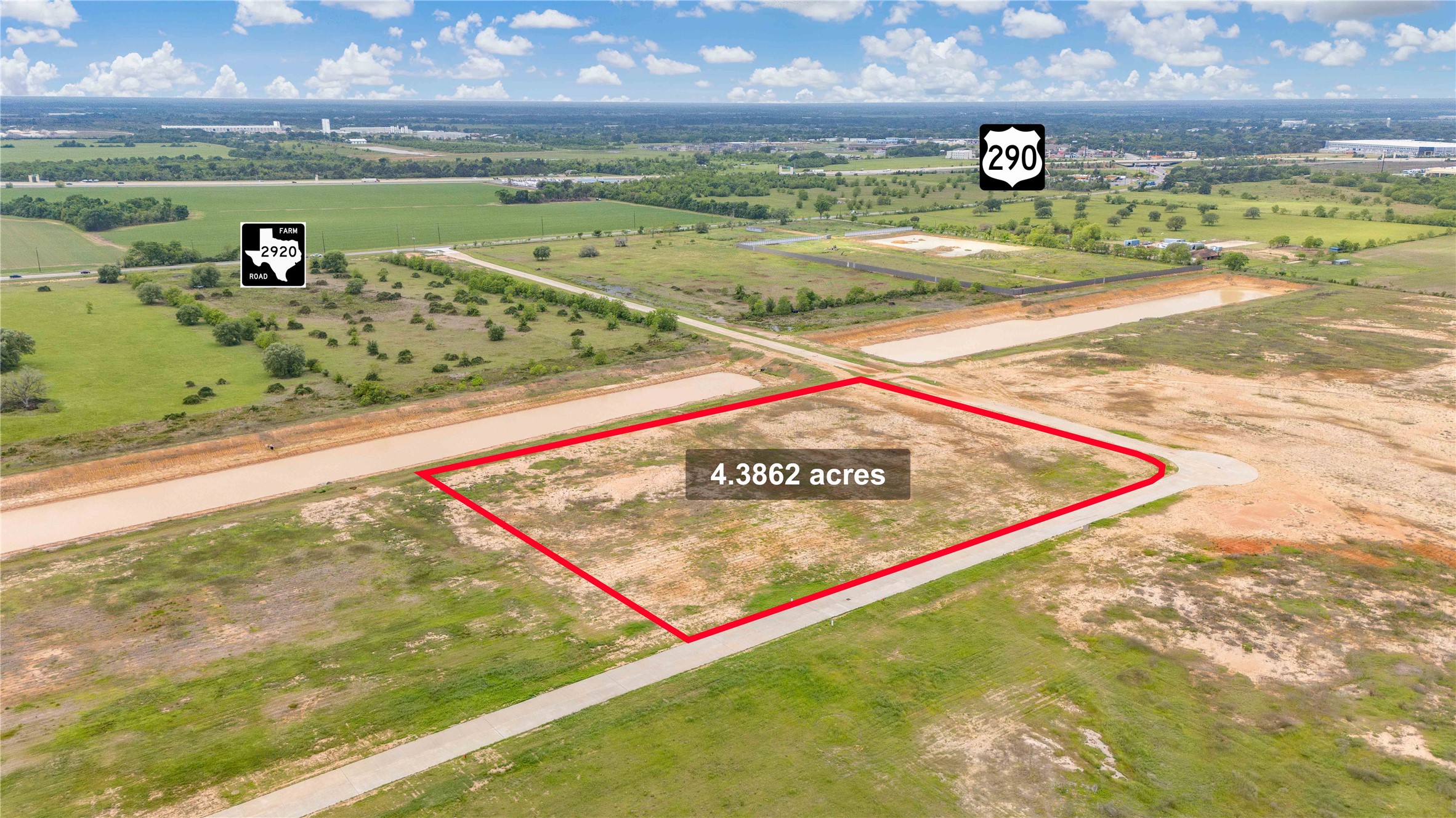 4.3862 Binford Rd/business Park Road Waller, TX 77484 - Photo 2 of 6 a view of a field with an ocean view