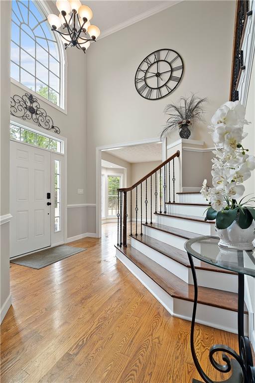 192 Baldwin Road Carnegie, PA 15106 - Photo 4 of 50 a view of an entryway with wooden floor