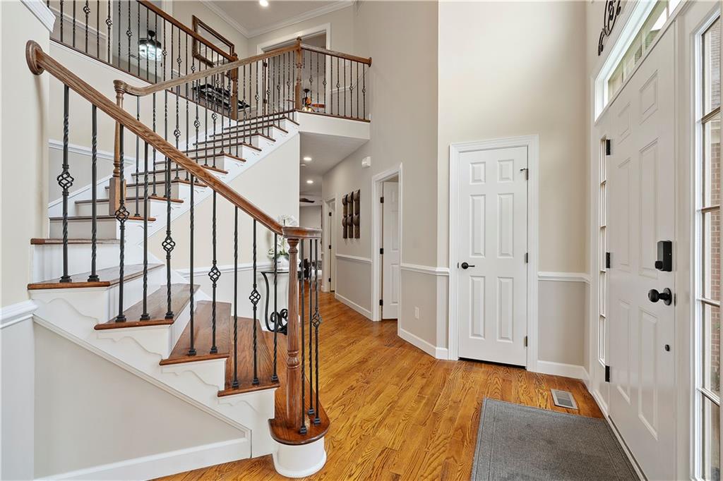 192 Baldwin Road Carnegie, PA 15106 - Photo 5 of 50 a view of entryway and hall with wooden floor