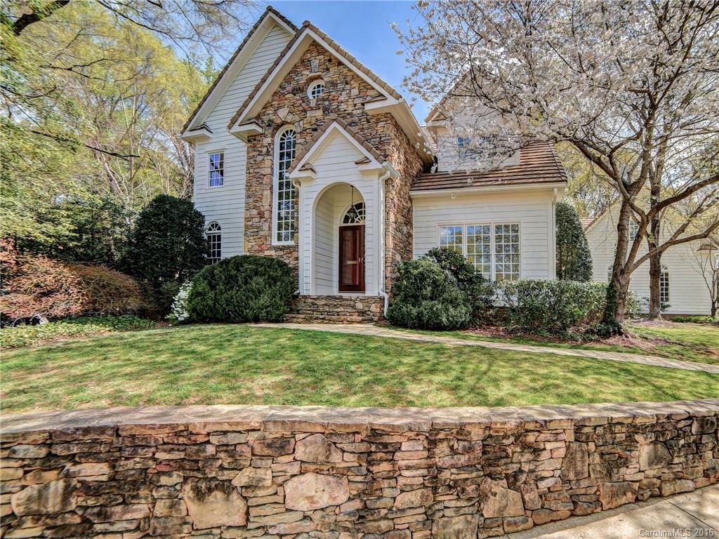 2101 Scotland Ridge Road Charlotte, NC 28211 - Photo 2 of 24 a front view of a house with a yard