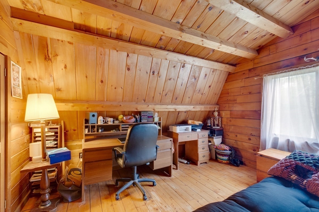 207 West Princeton Road Westminster, MA 01473 - Photo 19 of 36 a view of a workspace with furniture and a window