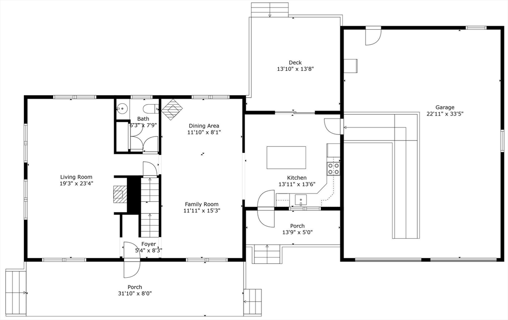 207 West Princeton Road Westminster, MA 01473 - Photo 31 of 36 a picture of a room with a floor plan