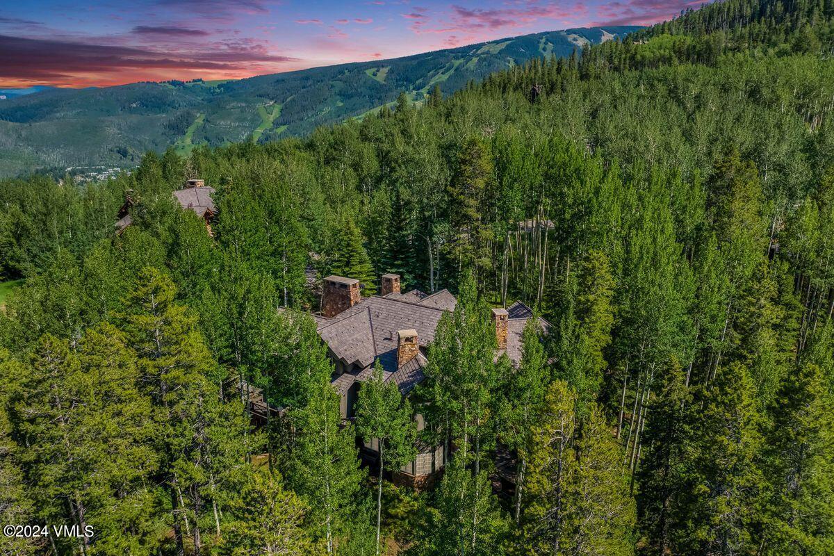 2286 Daybreak Ridge Road Avon, CO 81620 - Photo 2 of 33 a view of a lush green forest with a house in the background