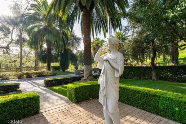 a view of swimming pool with yard